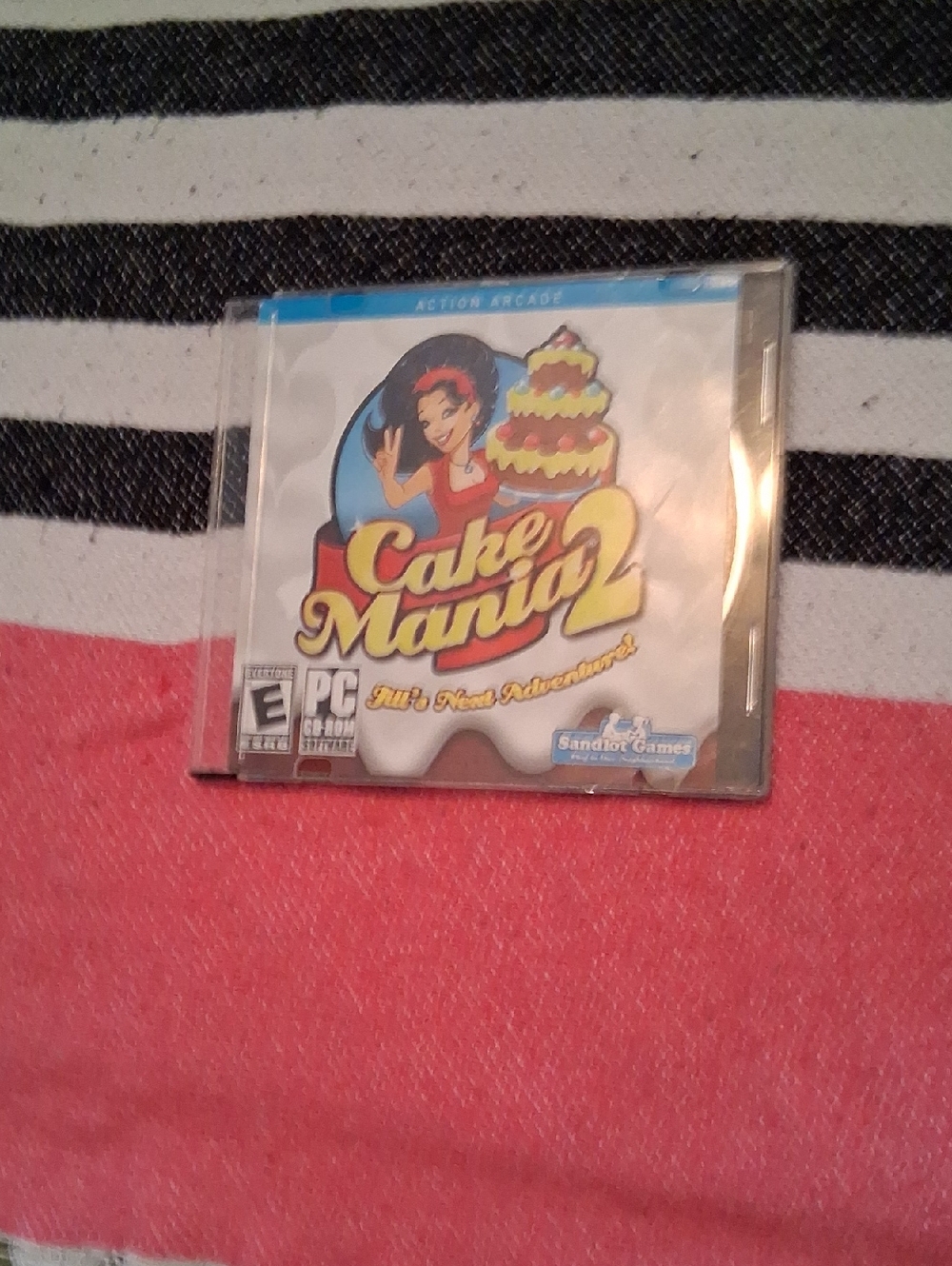 Cake Mania 2 PC Game - White & Yellow Cover